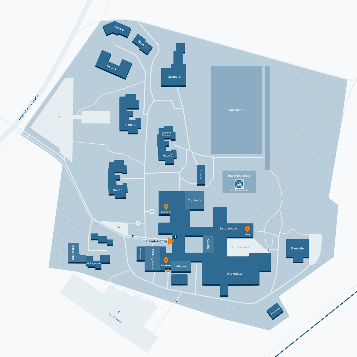 Lageplan BBW